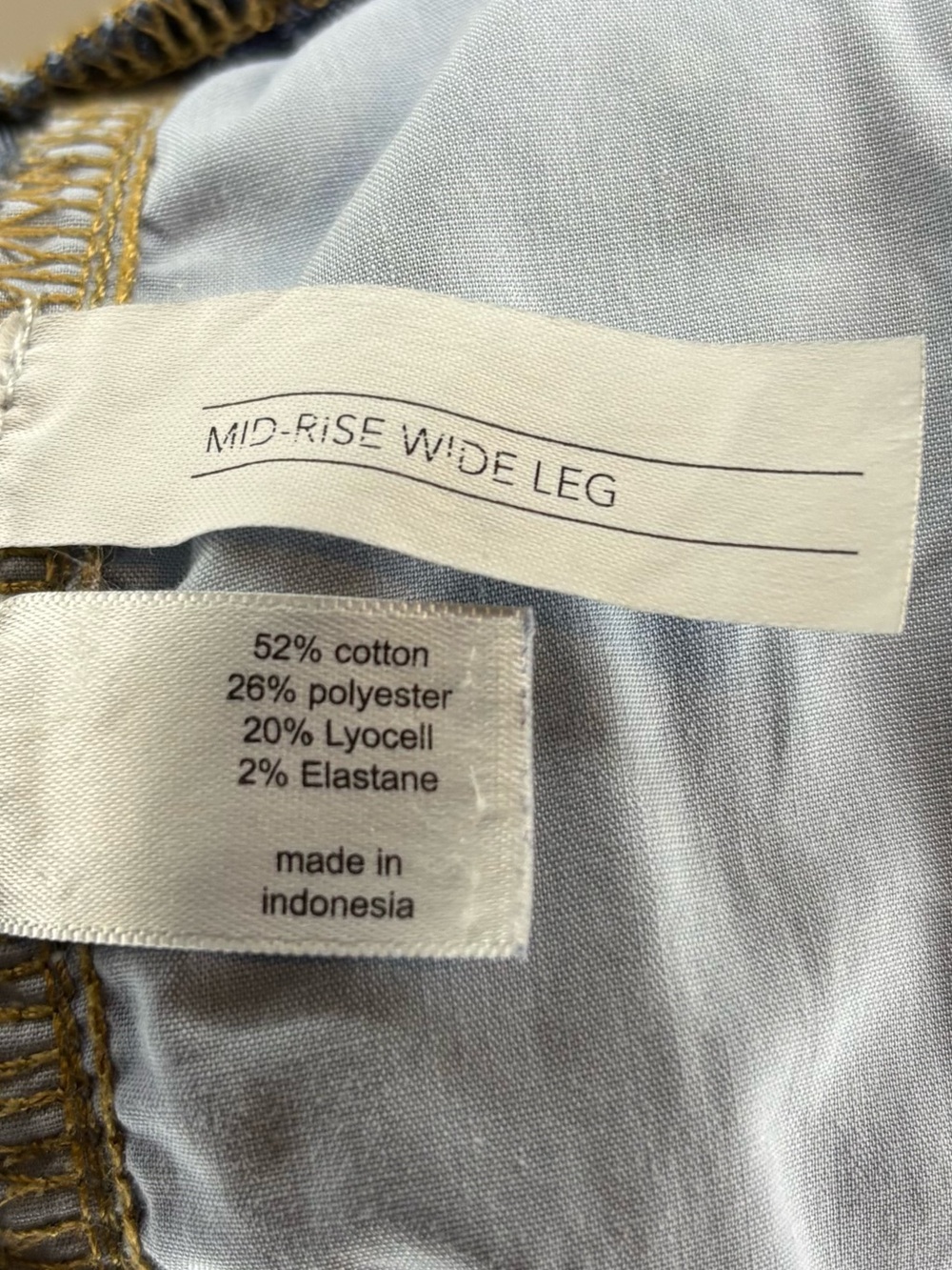 Lane Bryant Dark Blue Drawstring Wide Leg Pants Size 18 - Picture 6 of 7